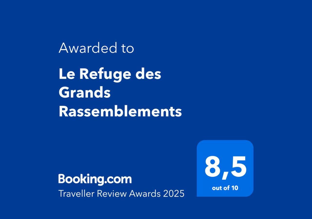 シャトーダンLe Refuge Des Grands Rassemblementsアパートメント エクステリア 写真